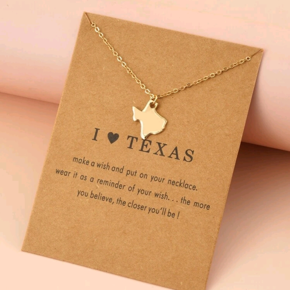 🍉5 for $25* Texas Charm Necklace